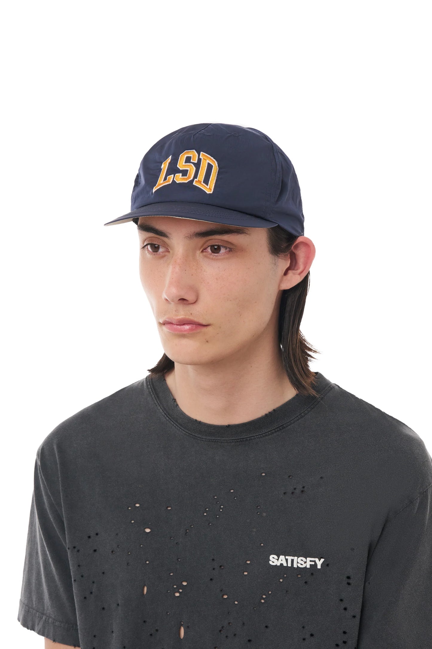 Satisfy Flitesilk Pinch Running Cap LSD Navy