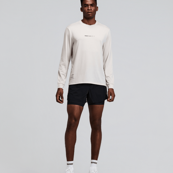 Bandit Men's Vento™ 2-In-1 Run Short - Black
