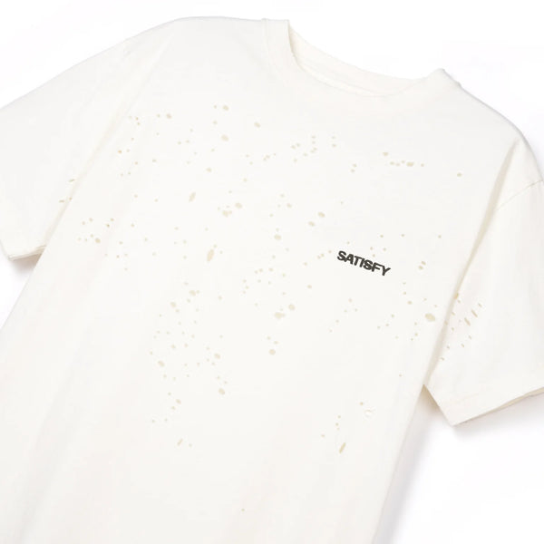 Satisfy Mothtech Tee Off White Logo