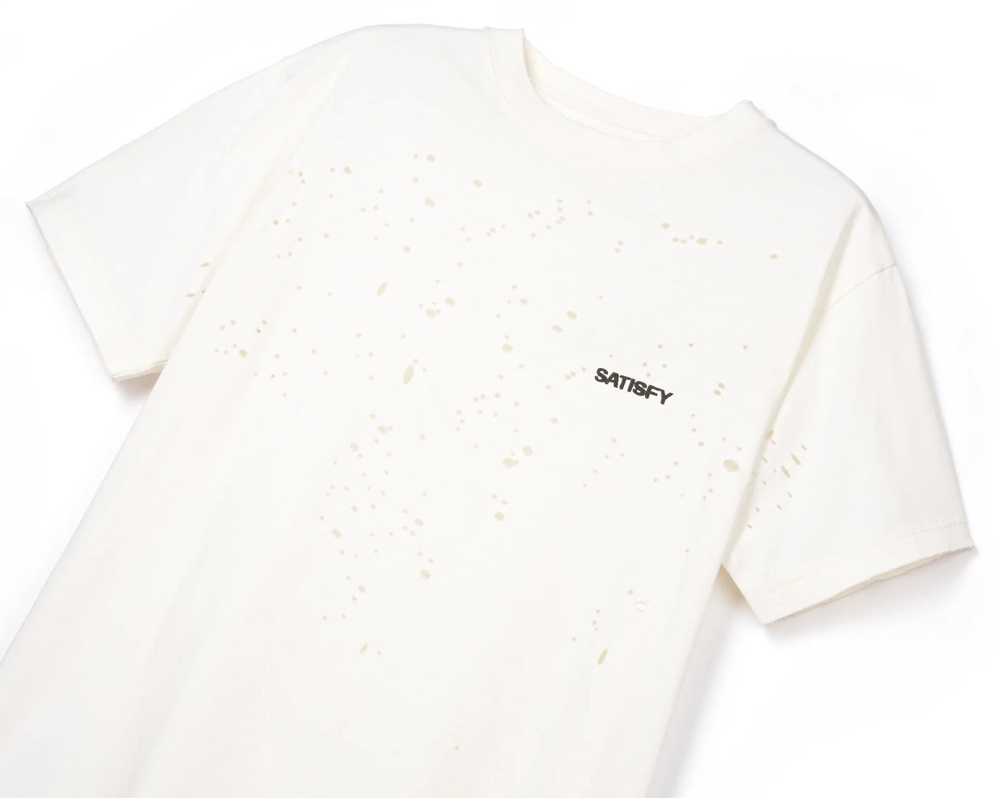 Satisfy Mothtech Tee Off White Logo