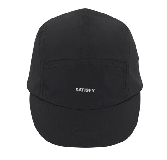 Satisfy Peaceshell Cordura Trail Cap Black