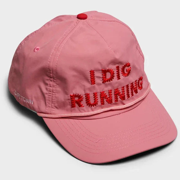 Alex Zono I Dig Running Pink Cap