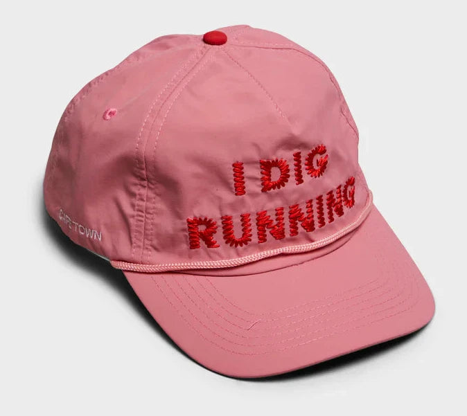 Alex Zono I Dig Running Pink Cap
