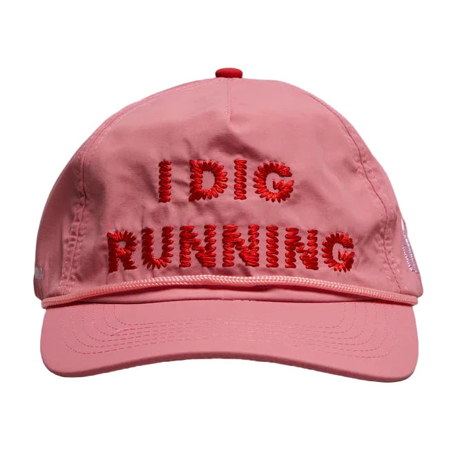 Alex Zono I Dig Running Pink Cap