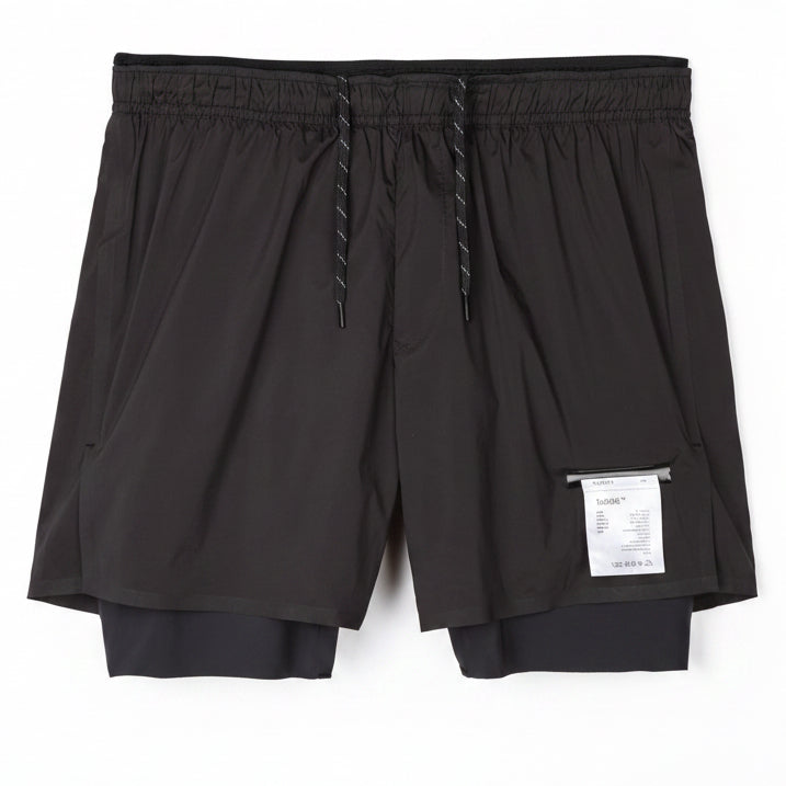 Satisfy Techsilk 8" Runaway Shorts - Black