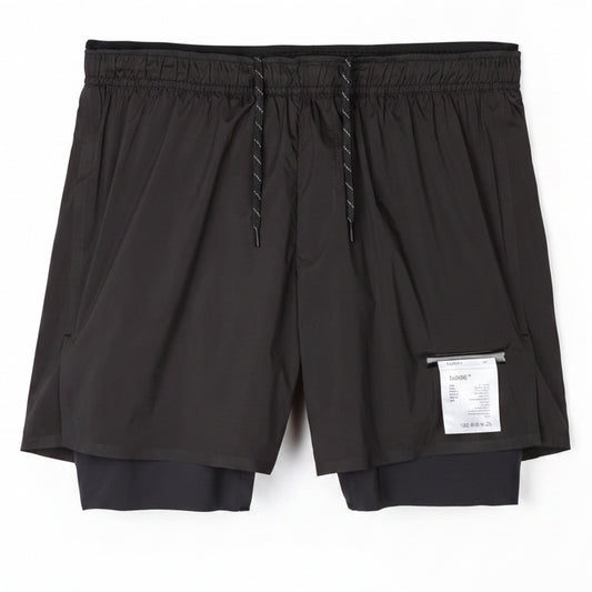 Satisfy Techsilk 8" Runaway Shorts - Black