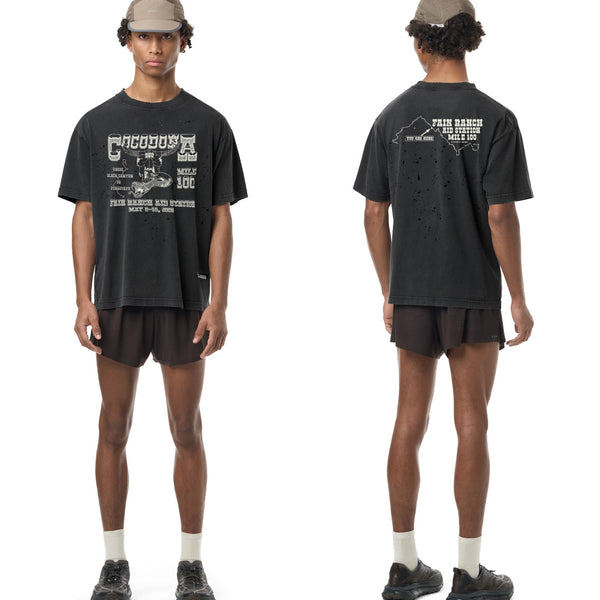 Satisfy Mothtech Codona Tee - Aged Black Limited
