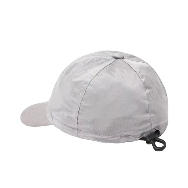 Stone Island Baseball Cap With Compass Embroidery Nylon Metal - Pearl Grey