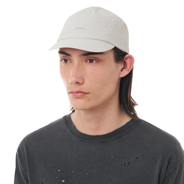 Satisfy Peaceshell Cordura Trail Cap - Light Grey (Mist)