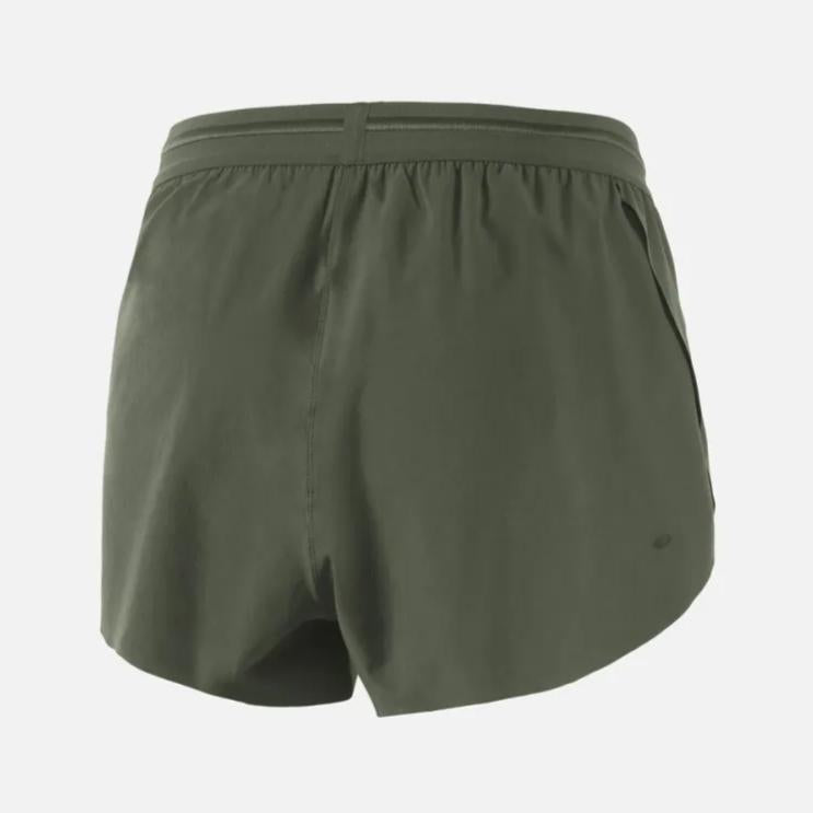 District Vision 3in Split Shorts - Ivy Green