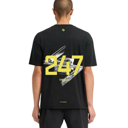 247 Represent Chicago Marathon Tee - Black