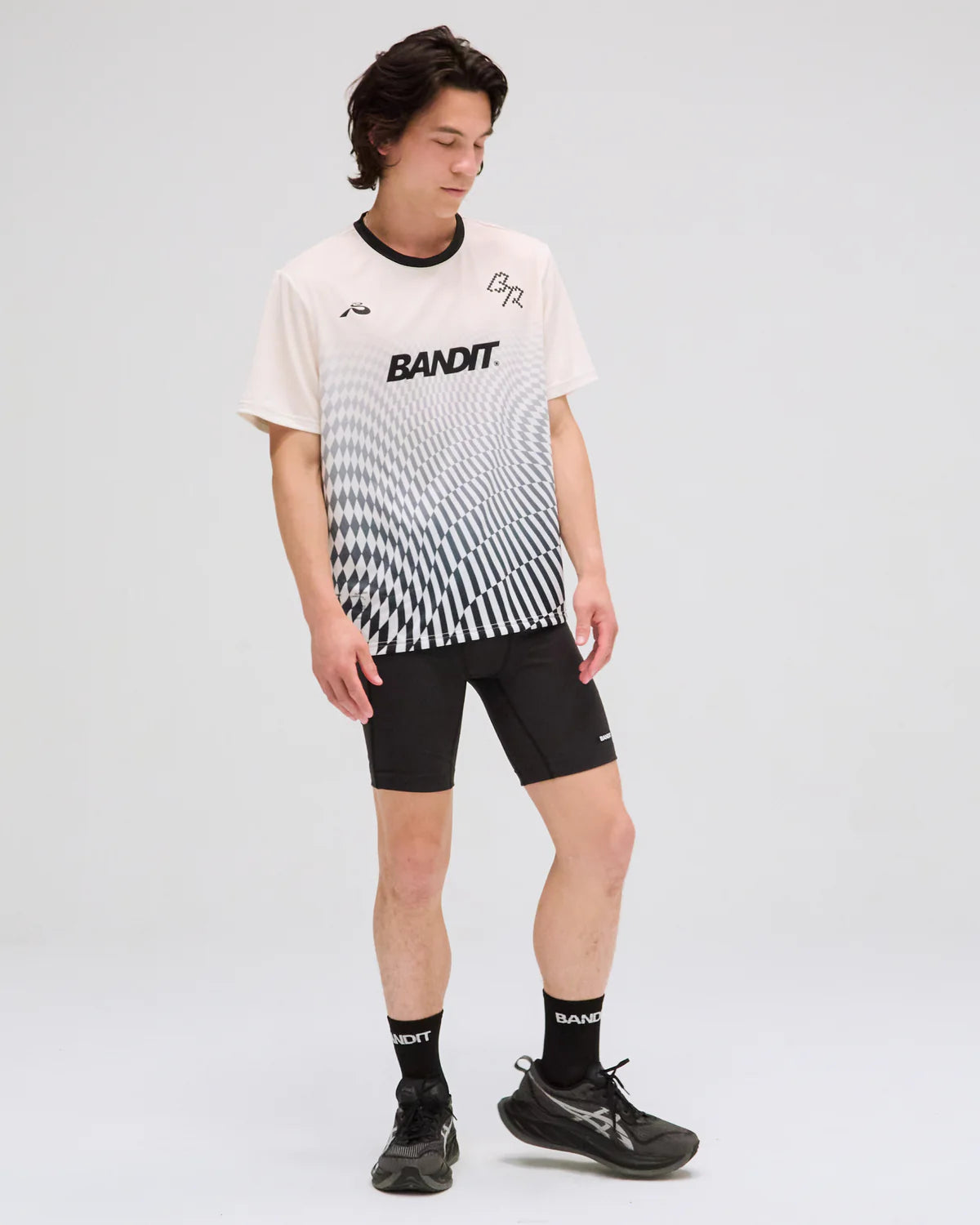 Bandit Mosaic Performance Tee Chalk