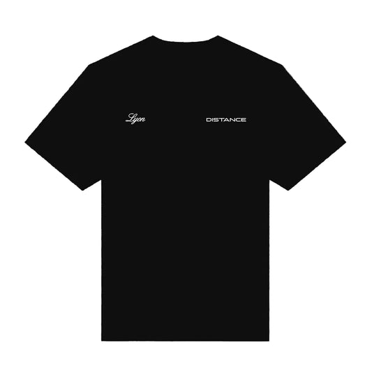 Distance Athletics Cotton Tee Lyon Black