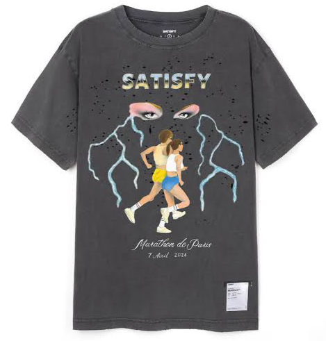 Satisfy Mothtec Tee Paris Marathon