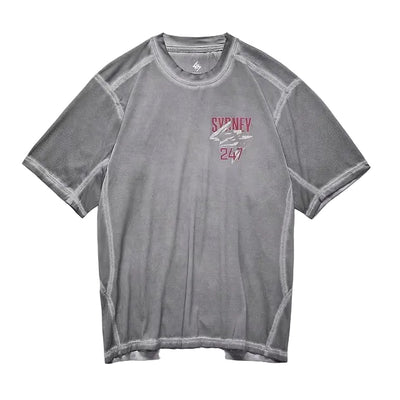 247 Represent Sydney Race Tee - Washed Grey