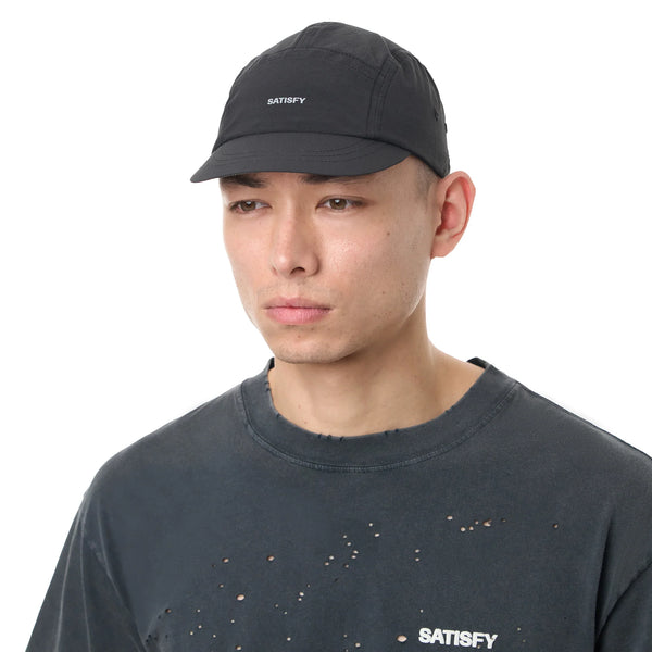 Satisfy Peaceshell Cordura Trail Cap Black