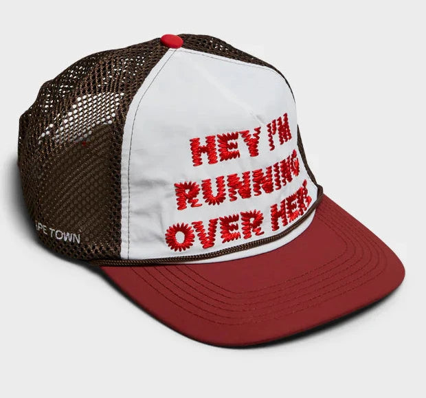 Alex Zono Hey I’m Running White Cap