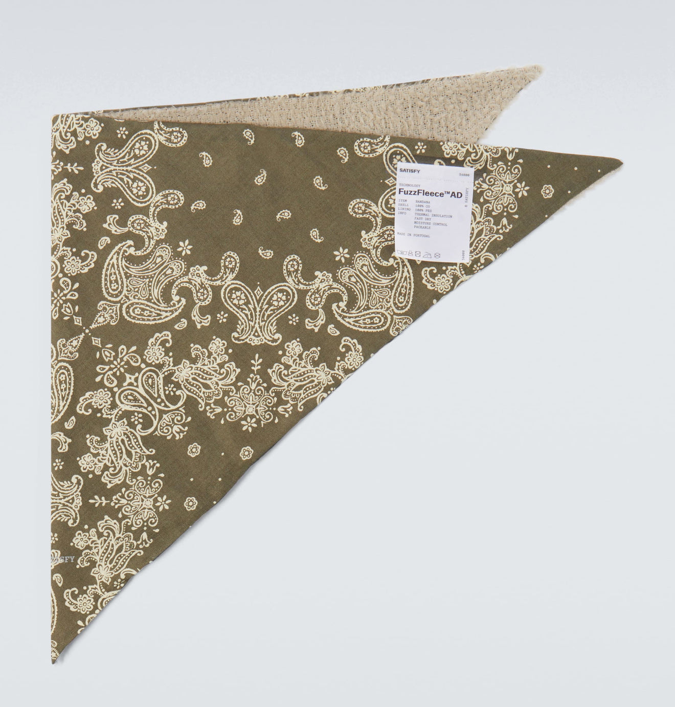 Satisfy Fuzzfleece Bandana Khaki