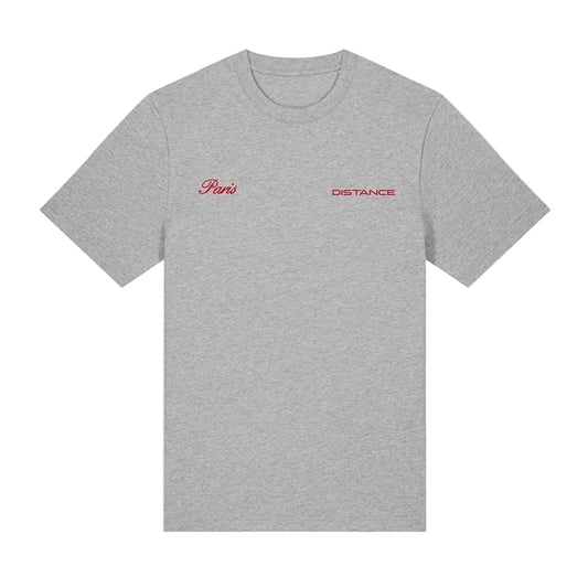 Distance Athletics Cotton Tee Paris Grey