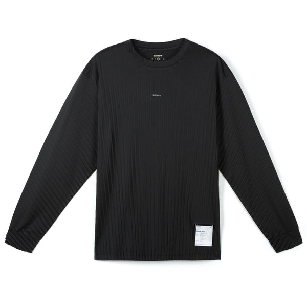 Satisfy Auralite Pleated Tee Black