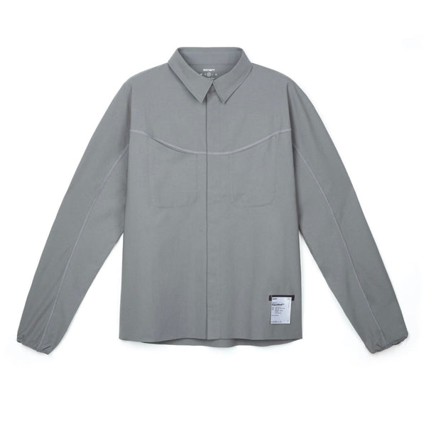 Satisfy Peaceshell River Shirt - Lava Smoke
