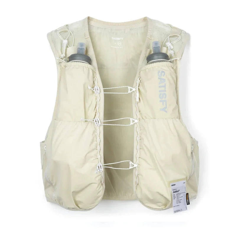 Satisfy Cordura Justice 5L Vest - Mineral Off White