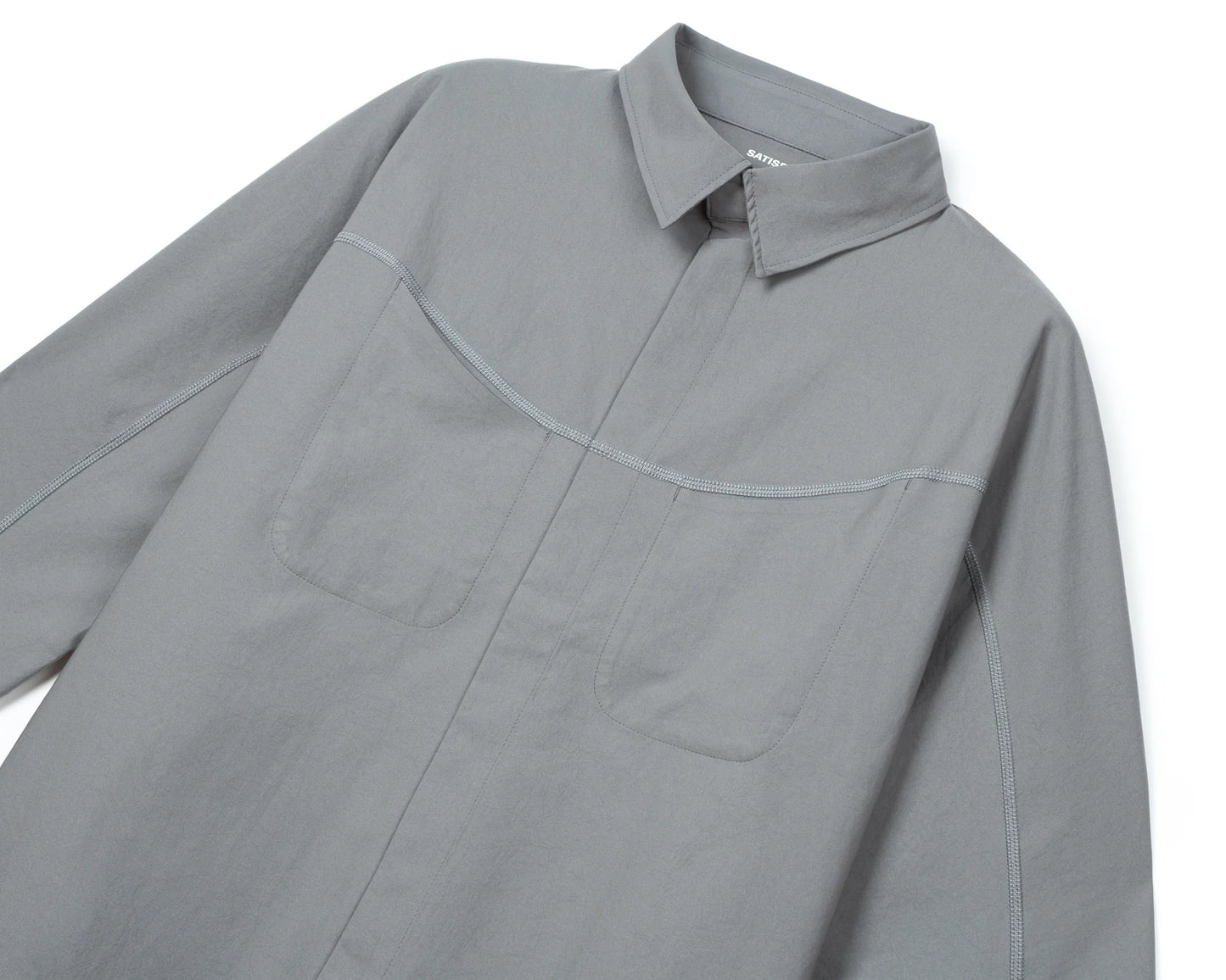 Satisfy Peaceshell River Shirt - Lava Smoke