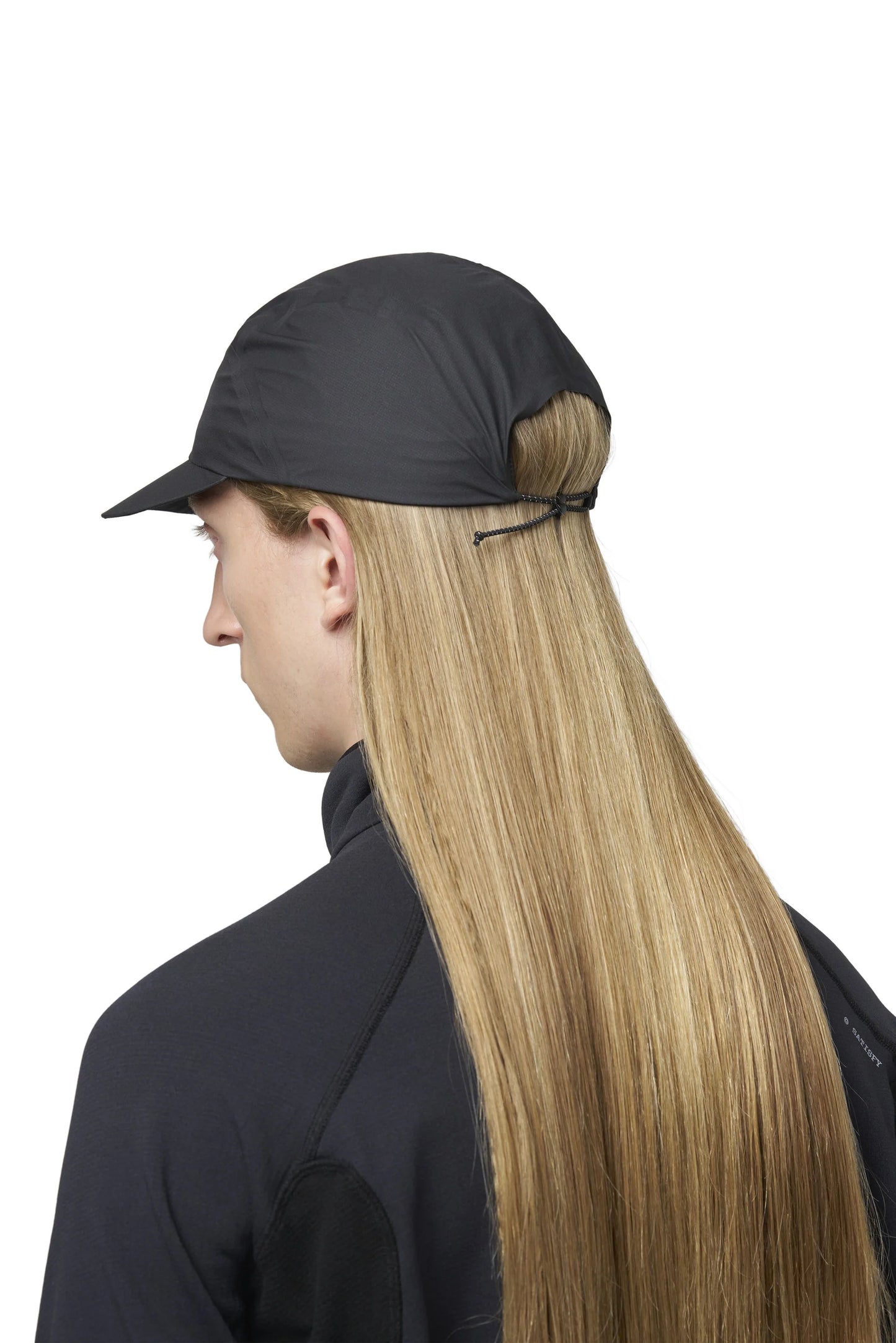 Satisfy Pertex 3L Rain Cap - Black