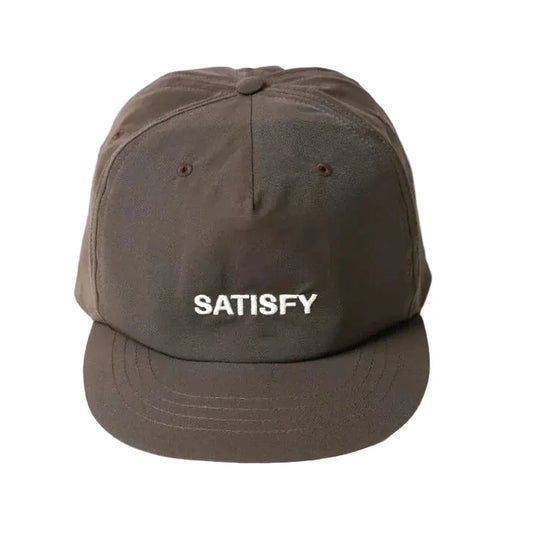 Satisfy Peaceshell 5 Panel Pinch Cap Brown