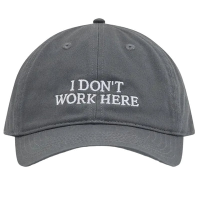 IDEA ‘I Don’t Work Here’ Cap Charcoal