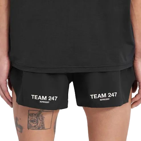 247 Represent Race Shorts - Jet Black