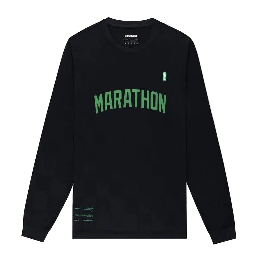 Bandit Boston 26 Cheque LS Performance Tee - Black