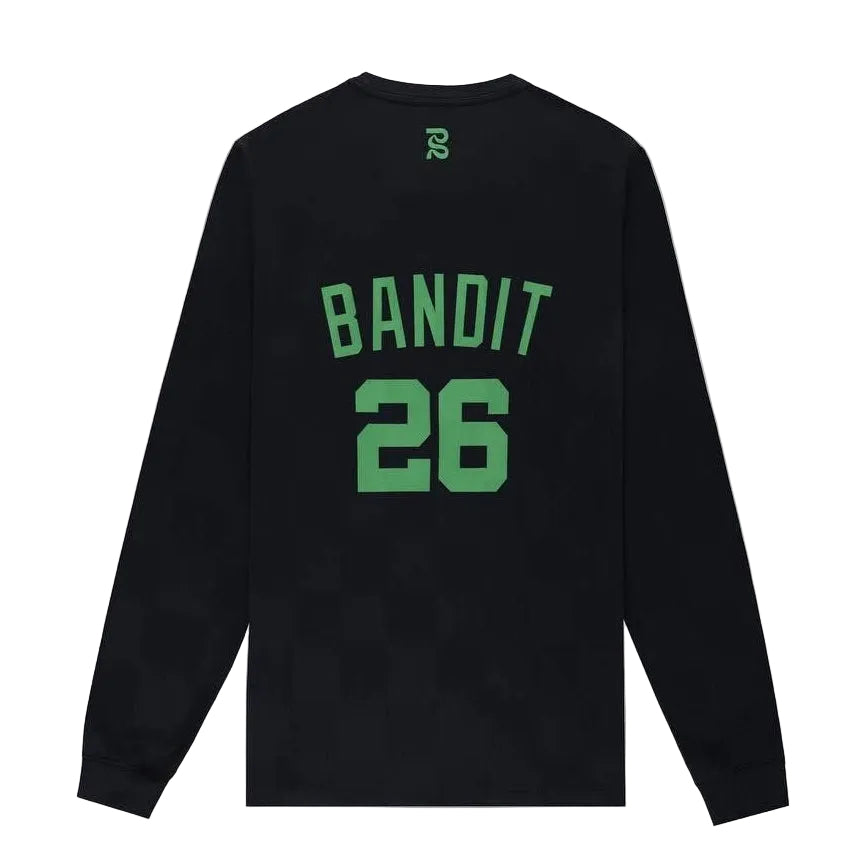 Bandit Boston 26 Cheque LS Performance Tee - Black