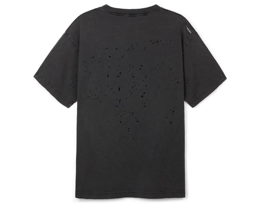Satisfy Mothtec Tee - Faded Black