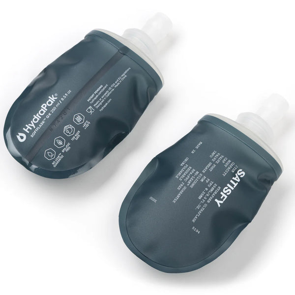 Satisfy Hydrapak Softflask 250 ml - Slate