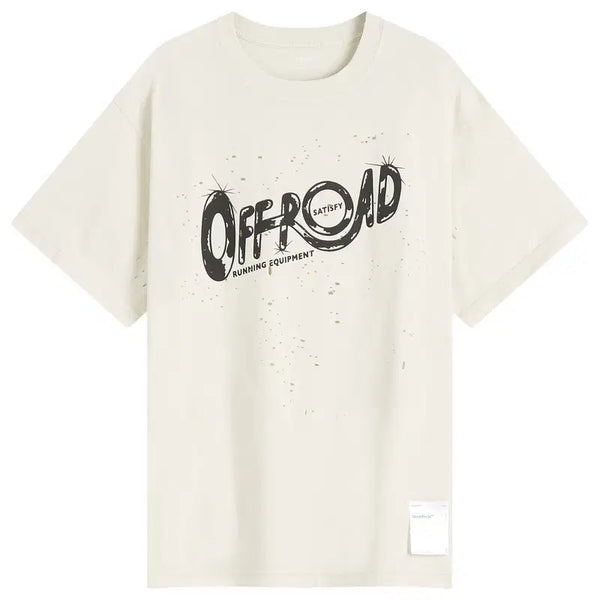 Satisfy Mothtech Off Road Tee - Ecru