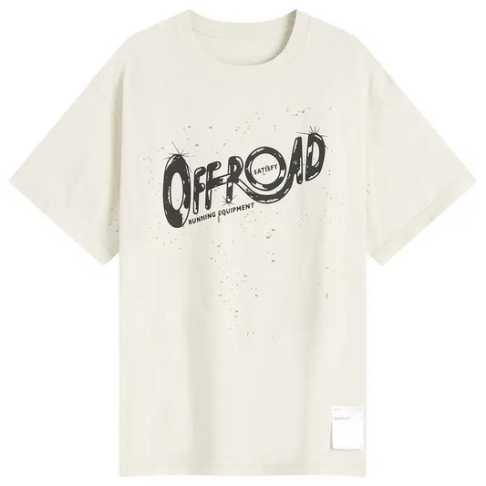 Satisfy Mothtech Off Road Tee - Ecru