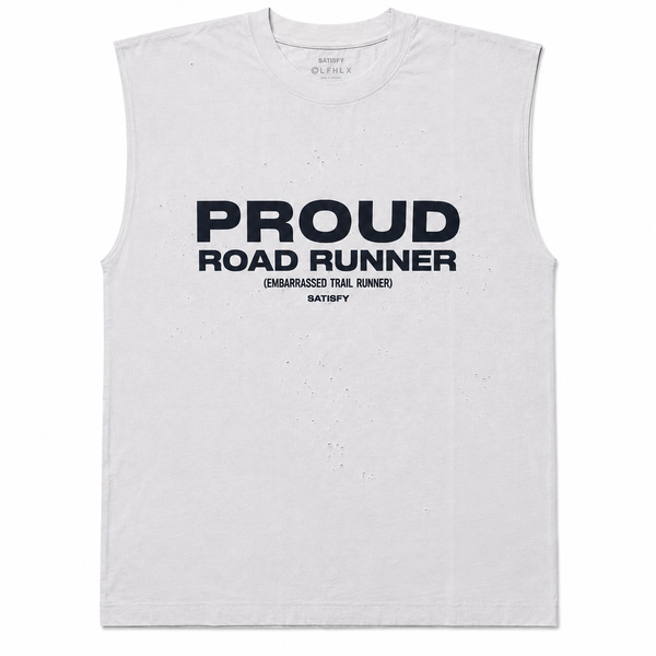 Satisfy Mothtech Tank Proud Road Running - Aged Ballad Blue