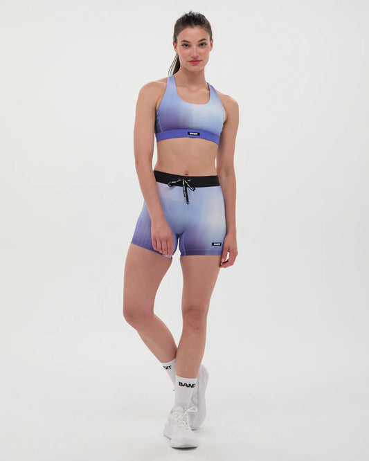 Bandit Cadence Scoop Run Bra Perri Blue