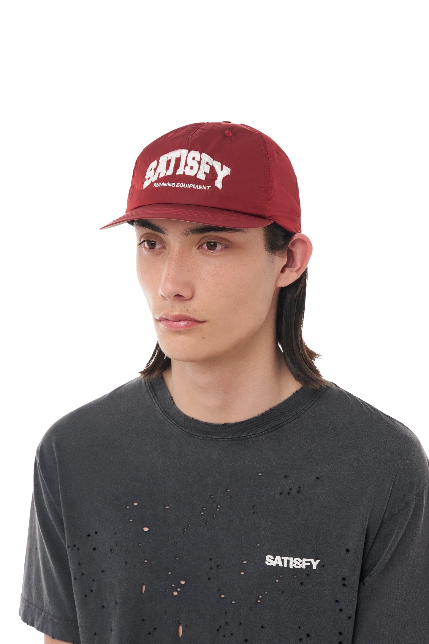 Satisfy Flitesilk Pinch Cap Burgundy