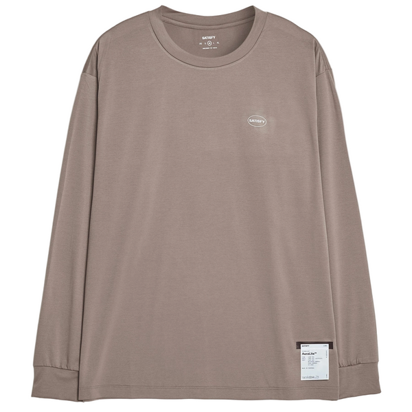 Satisfy Auralite Tee LS Circle Logo Falcon
