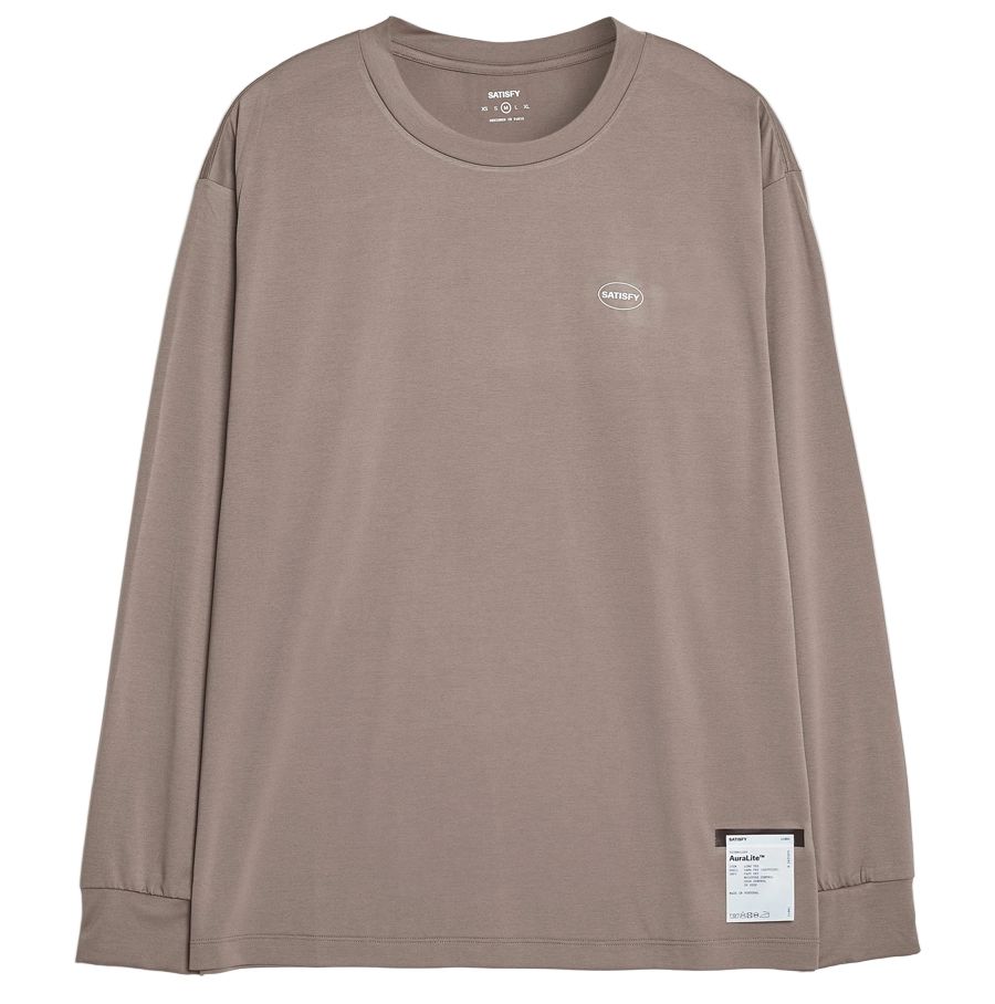 Satisfy Auralite Tee LS Circle Logo Falcon