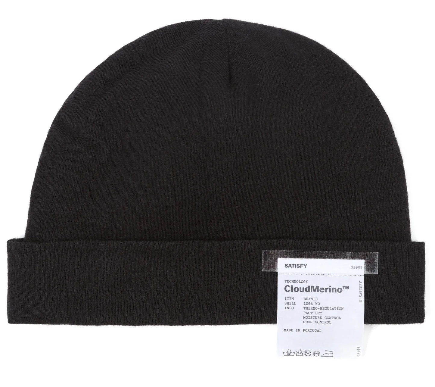 Satisfy Cloudmerino Beanie Black
