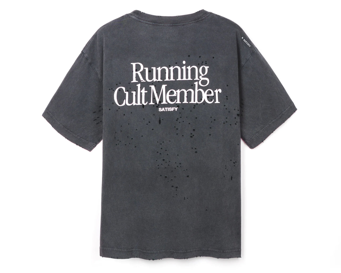 Satisfy Mothtech Tee RCM Aged Black
