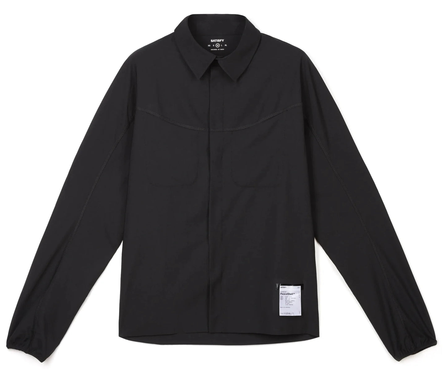 Satisfy Peaceshell River Shirt Black