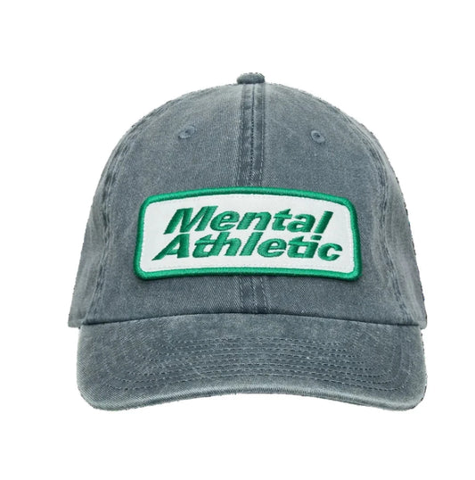 Mental Athletic Station Patch Cap Washed Green
