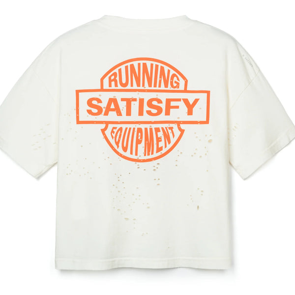 Satisfy Mothtech Tee Eagle Off White