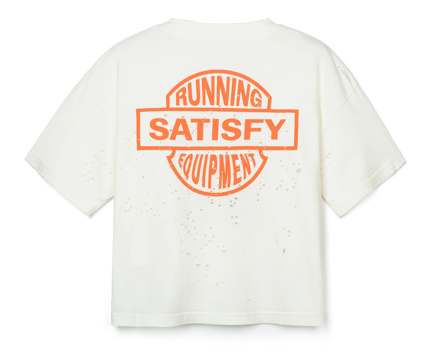 Satisfy Mothtech Tee Eagle Off White
