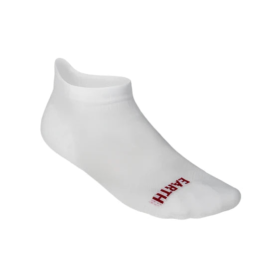 Near Earth Race Day Quarter Socks - White