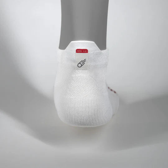 Near Earth Race Day Quarter Socks - White